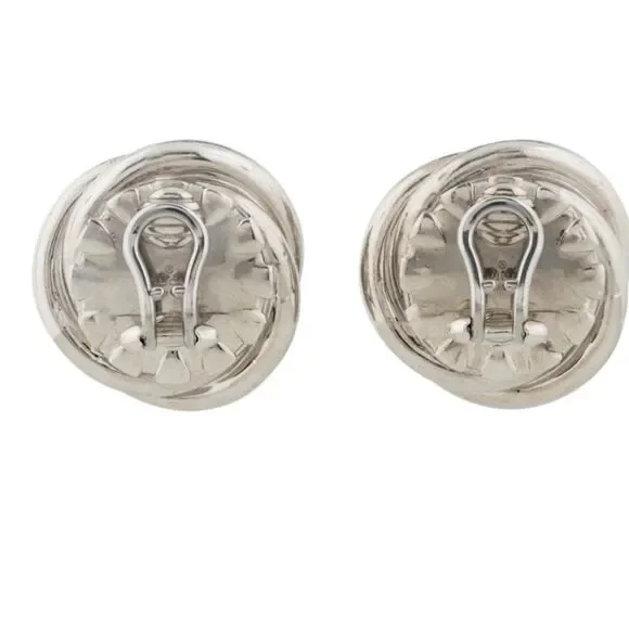 Brand new women’s Gucci Faux pearl double G clip on earrings with box